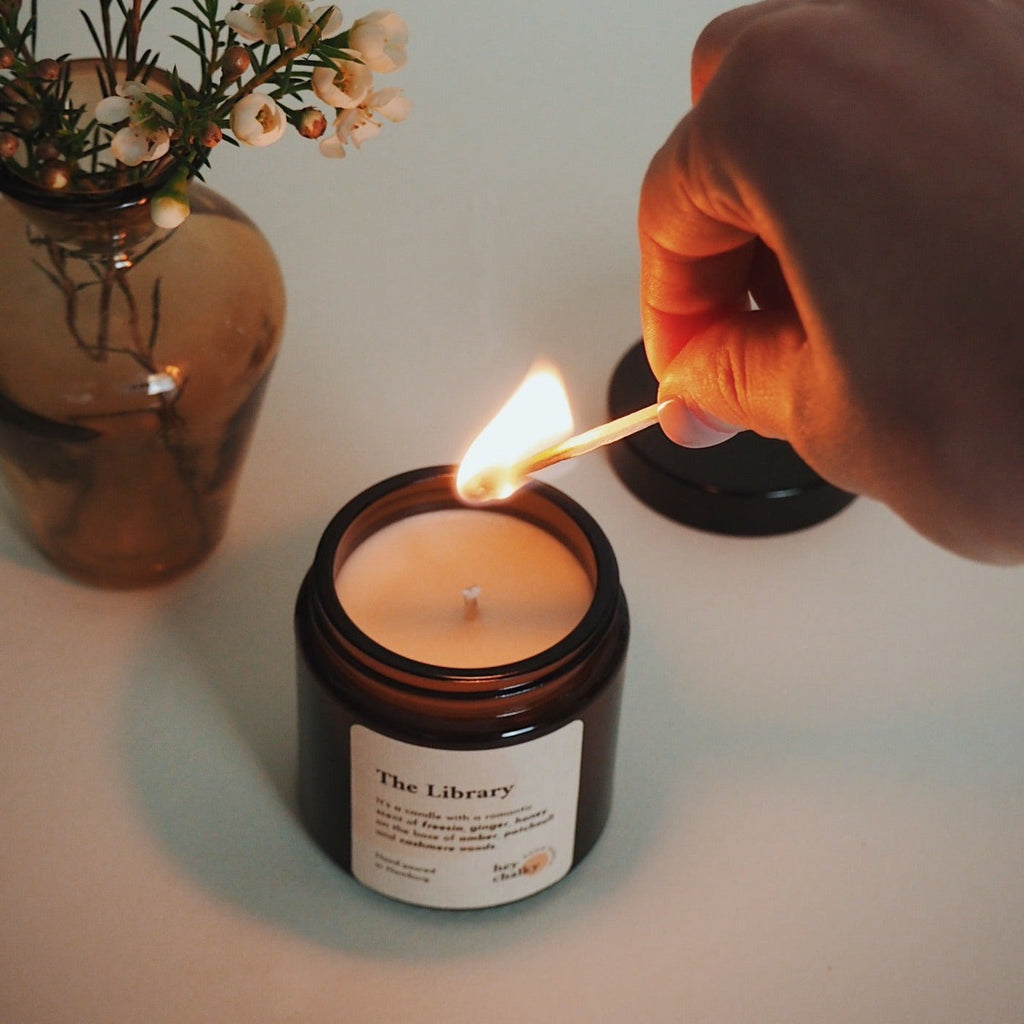 The Library bougie 100 g.