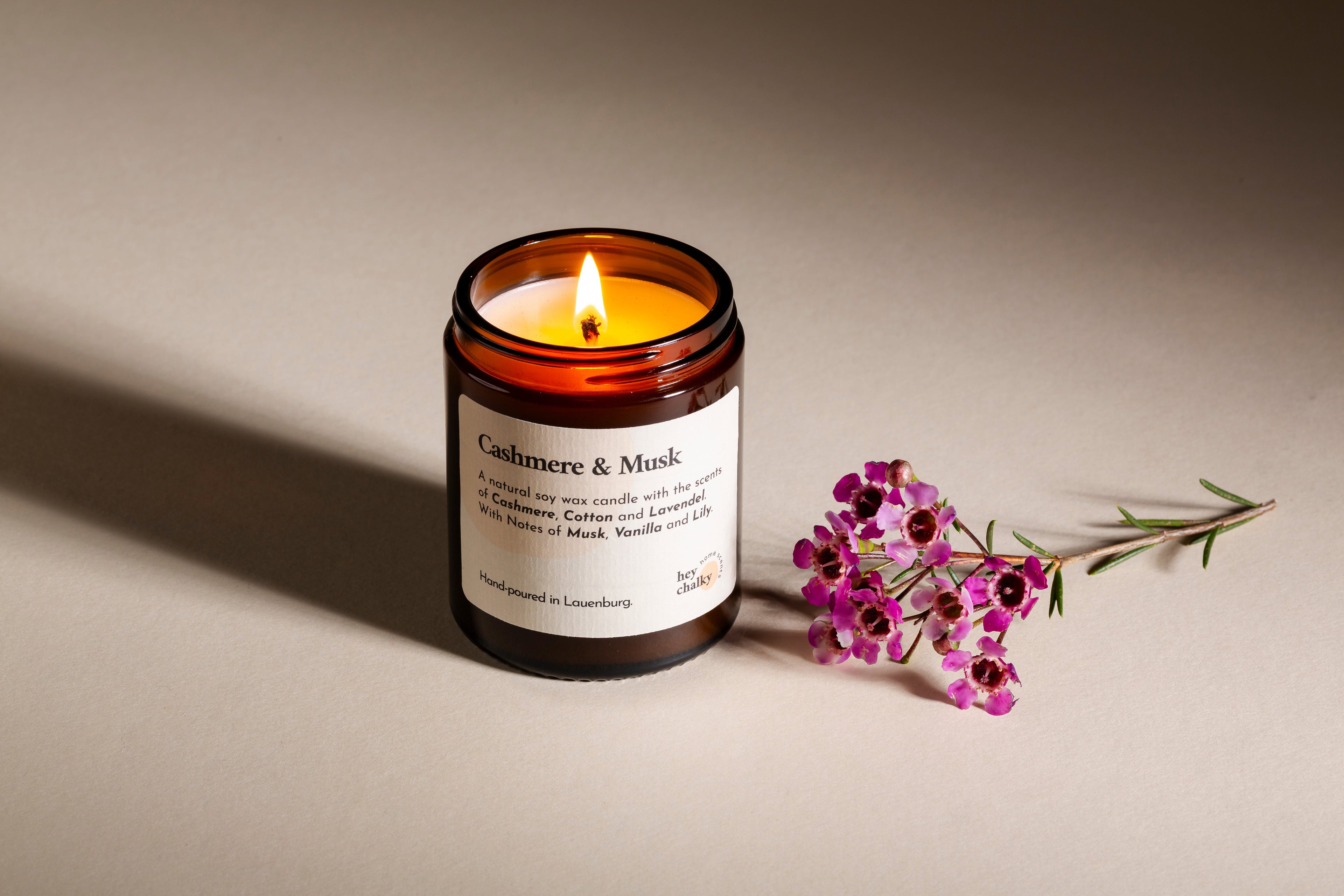 Cashmere & Musk bougie 155g