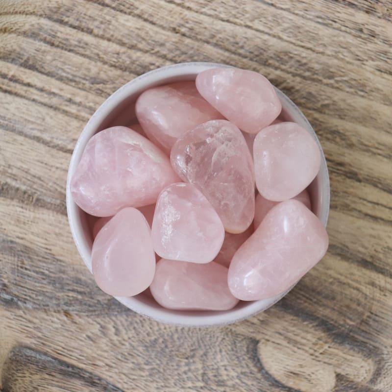 Rolled Rose Quartz Stone
