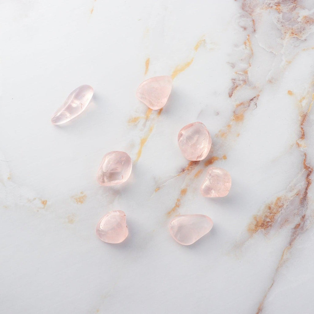 Rolled Rose Quartz Stone