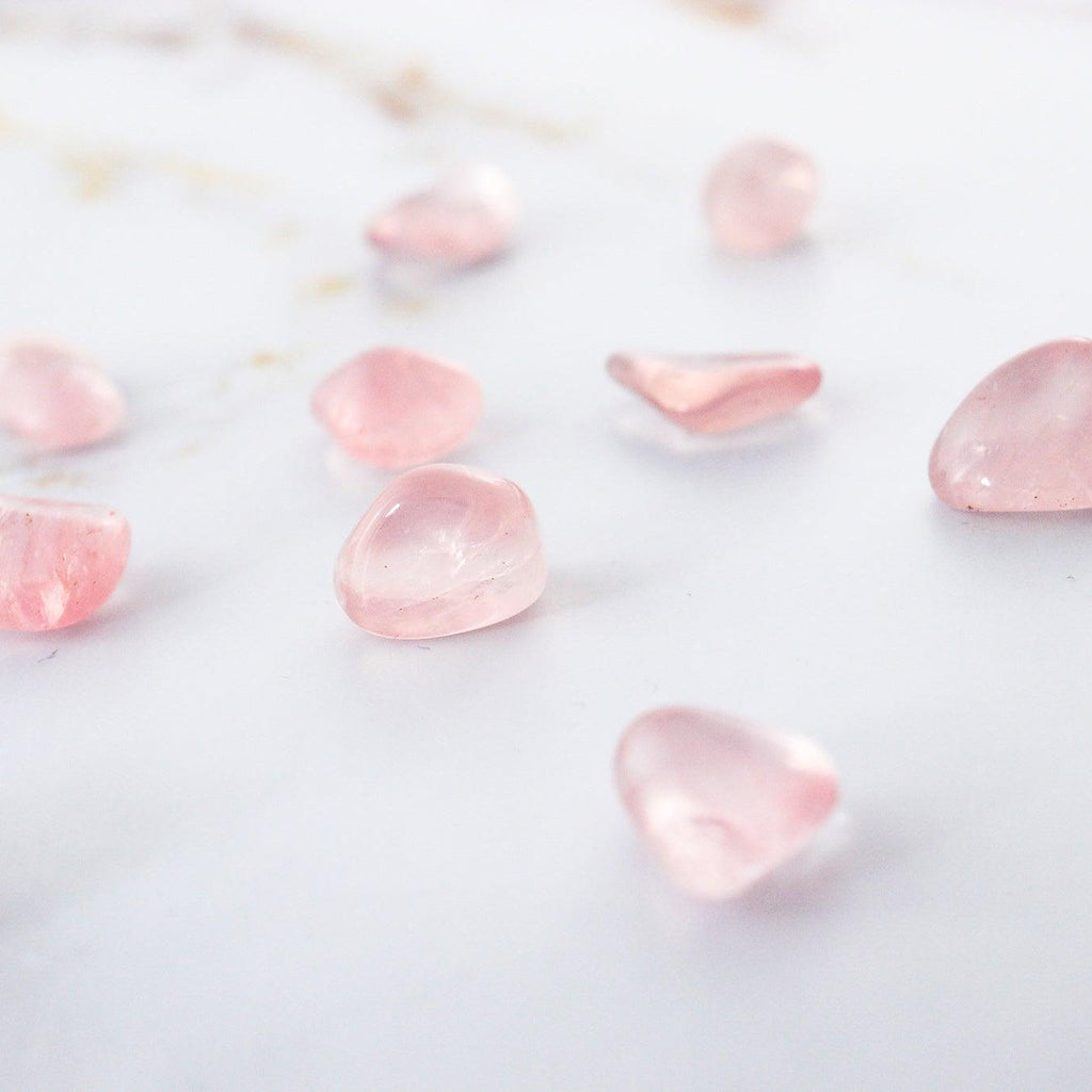 Rolled Rose Quartz Stone