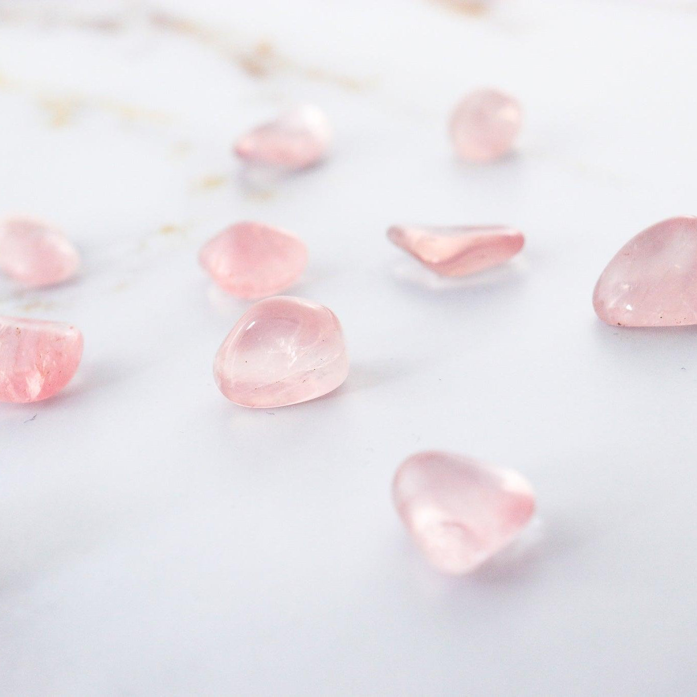 Rolled Rose Quartz Stone