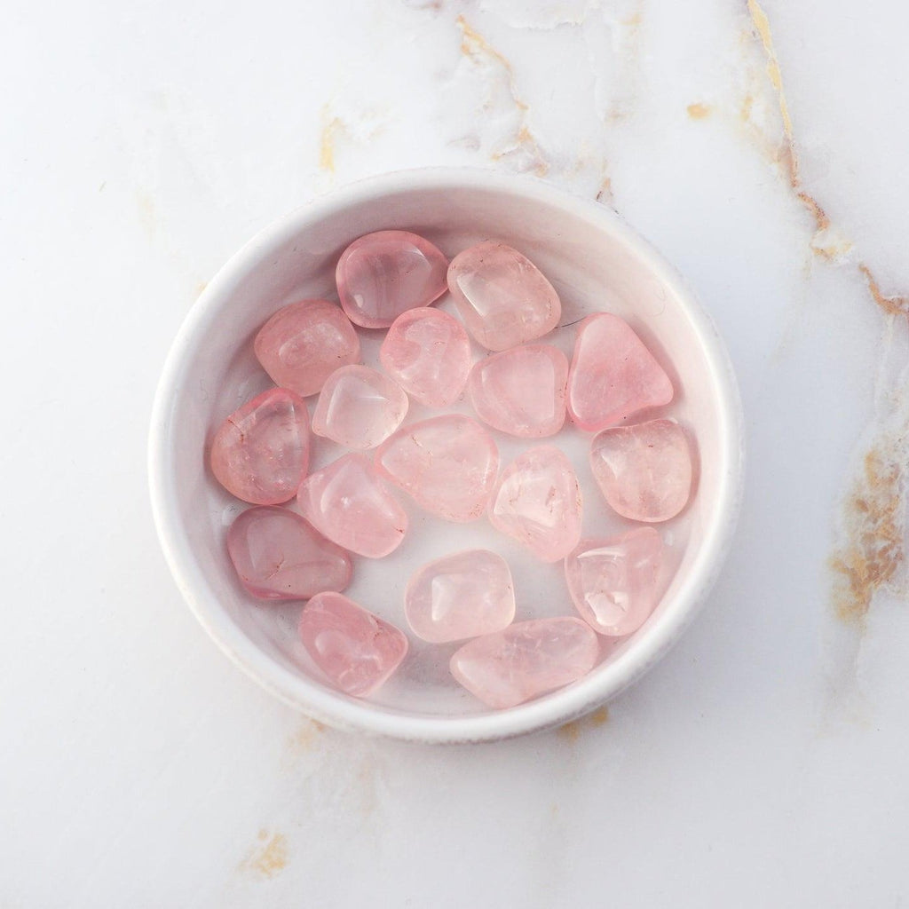 Rolled Rose Quartz Stone